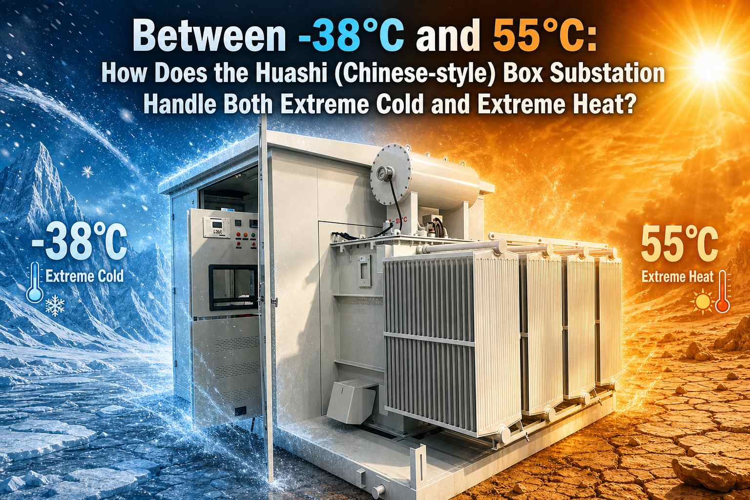 Tussen -38°C en 55°C: hoe werkt het Huashi (Chinese stijl) Box-substation
