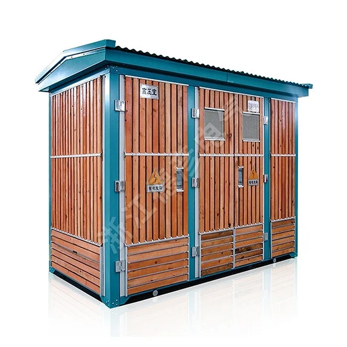 Geprefabriceerd hoog-/laagspanningssubstation